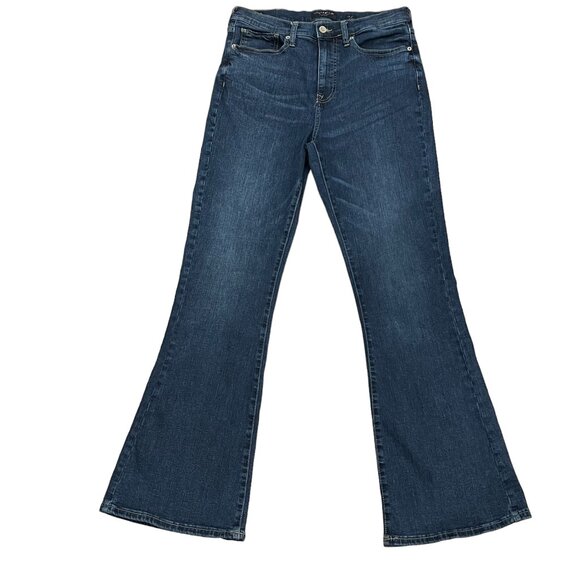 Lucky Brand High Rise 'Stevie Flare' Jeans, Med Wash, 10 - Picture 10 of 10